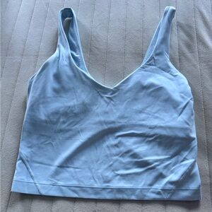Lululemon Align Light Blue Crop Tank